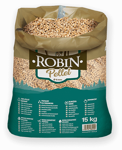worek pelletu opałowego Robin do kupienia w Tarnowie lub sklepie internetowym